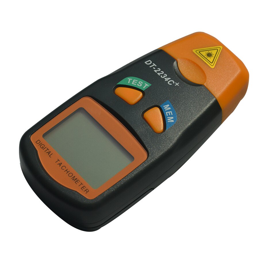 tachymètre Photo numérique portatif RPM mètre 2.5-99999 tr/min haute précision LCD sans contact moteur tour photoélectrique speedmètre