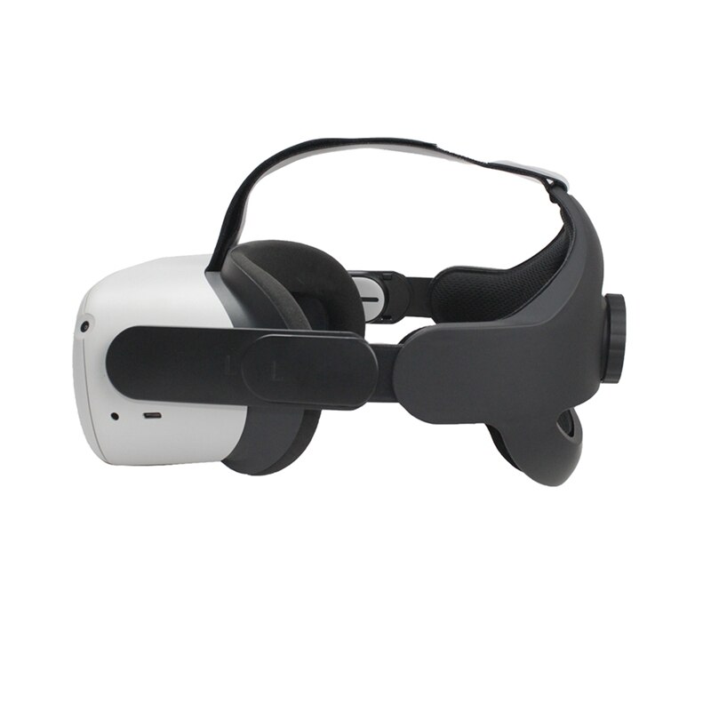 Head Strap For Oculus Quest 2 Elite Strap Enhanced Support Adjustable Reduce Pressure Comfortable VR Accessories