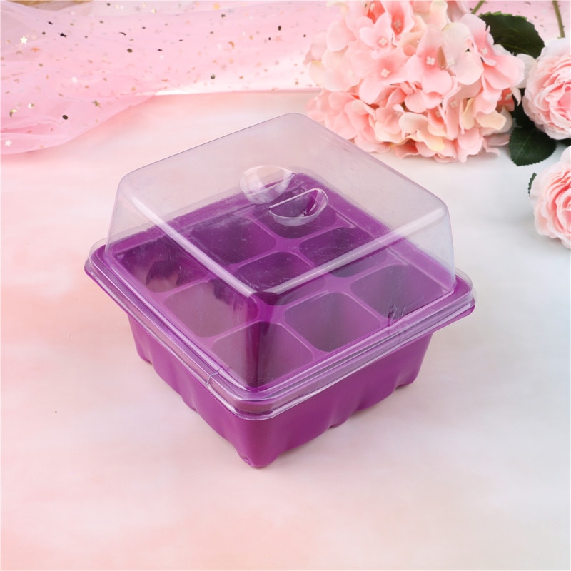 9 gaten plantenbak voor het kweken van zaden plastic bloempotten zaailingenbak vetplanten bloempot tuin kwekerij bloempot