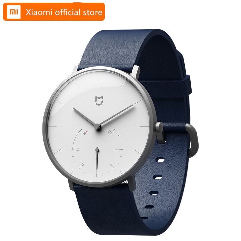 Orologi al quarzo Xiaomi Mijia originali quadrante doppio impermeabile con sensore sportivo di allarme BLE4.0 senza fili Collegare tutto'app accorto Mi casa