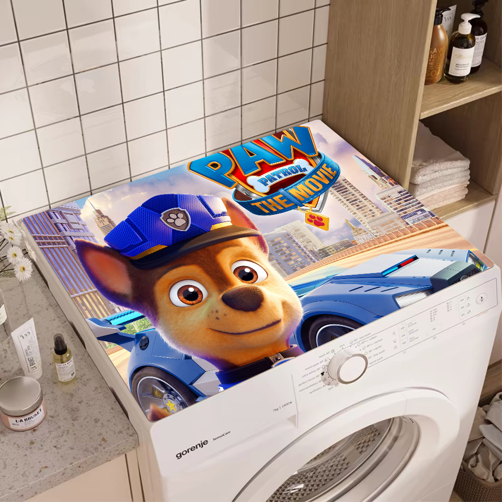 Leuke P-Poten Cartoon P-Patrols Keuken Drainage Mat Retro Stijl Schotel Droog Pads Absorberende Placemats Afdruiprek Servies matten: 50x160cm / Marineblauw