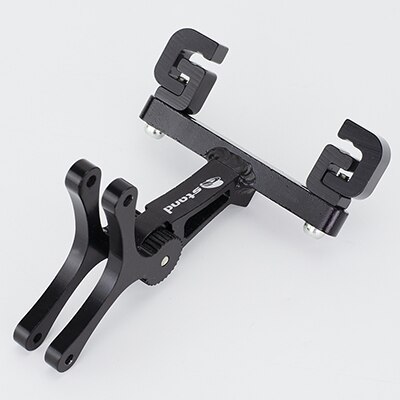 MTB Bike Rear Mount Saddle-Rail Bracket Rack Holder For 2 Two double Water Bottle Cages Fixed Bicycle Accessory: Default Title