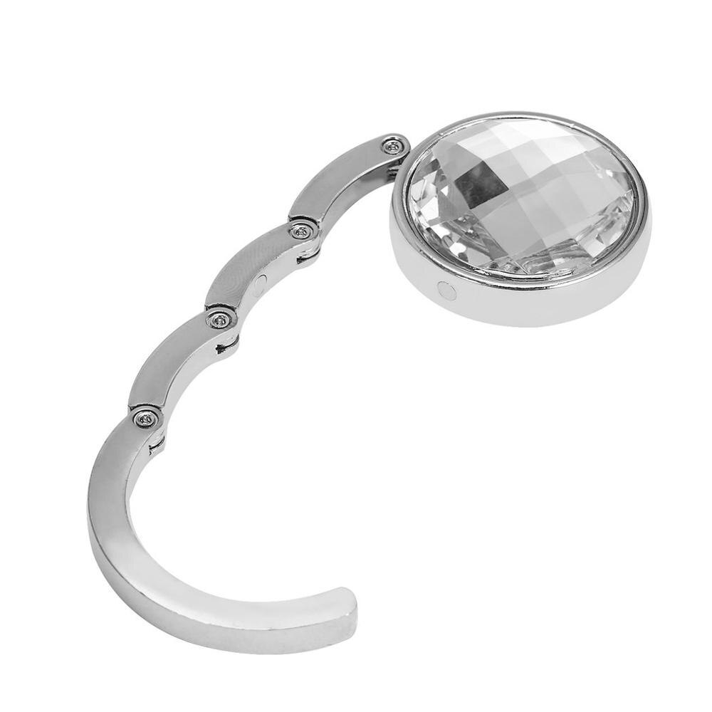 Handbag purse key Hook Wallet Holder in Support of Crochet bathroom kitchen accessories bag hanger decoration home storage: White