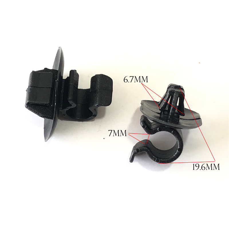 20 piezas para Renault Trafic capó varilla soporte Clips de montaje 92834 varilla de soporte de motor piezas de automóvil accesorios de sujeción automática