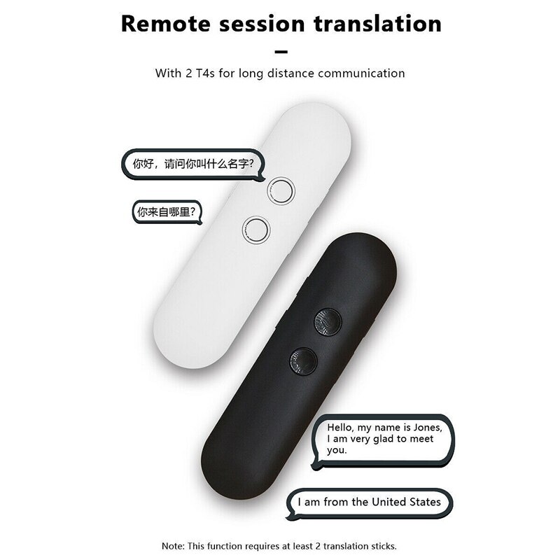 Tenuto in mano Portatile T4 Multi-lingua ligent Traduzione Vocale foto Testo disco di Traduzione Dispositivo Compatibile con androide un