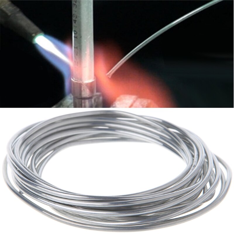 2.00mm*3m Copper Aluminum Weld Flux Cored Wire Low Temperature Aluminium Rod LS'D Tool aluminium welding wire