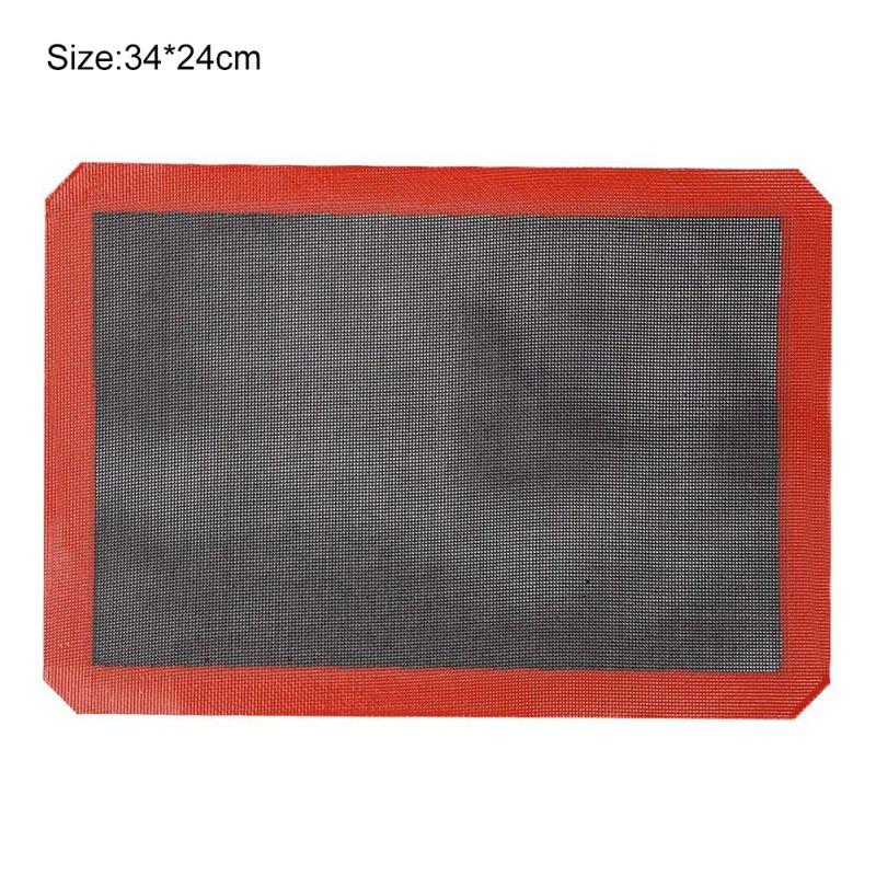 Herramienta de revestimiento de lámina de horno antiadherente de silicona perforada para hornear accesorios duraderos no viscosos para hornear: B