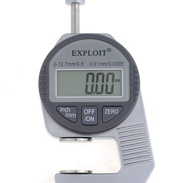 Exploit digital thickness gauge, thickness meter, paper / leather / fabric thickness gauge.