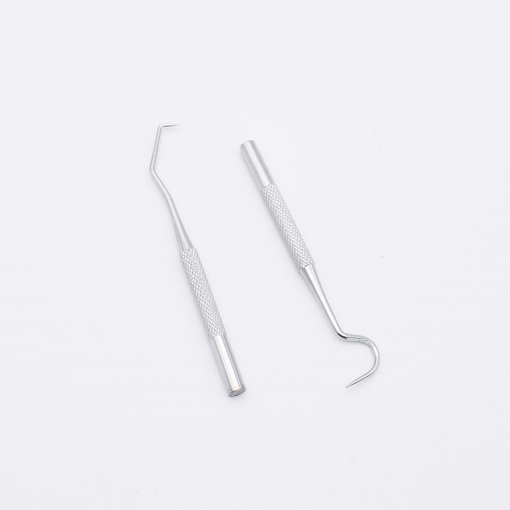 Ensemble de Cure-dents en acier inoxydable, outil de fil dentaire en métal avec support Portable, sceau de voyage domestique, boîte de rangement, Cure-Dent