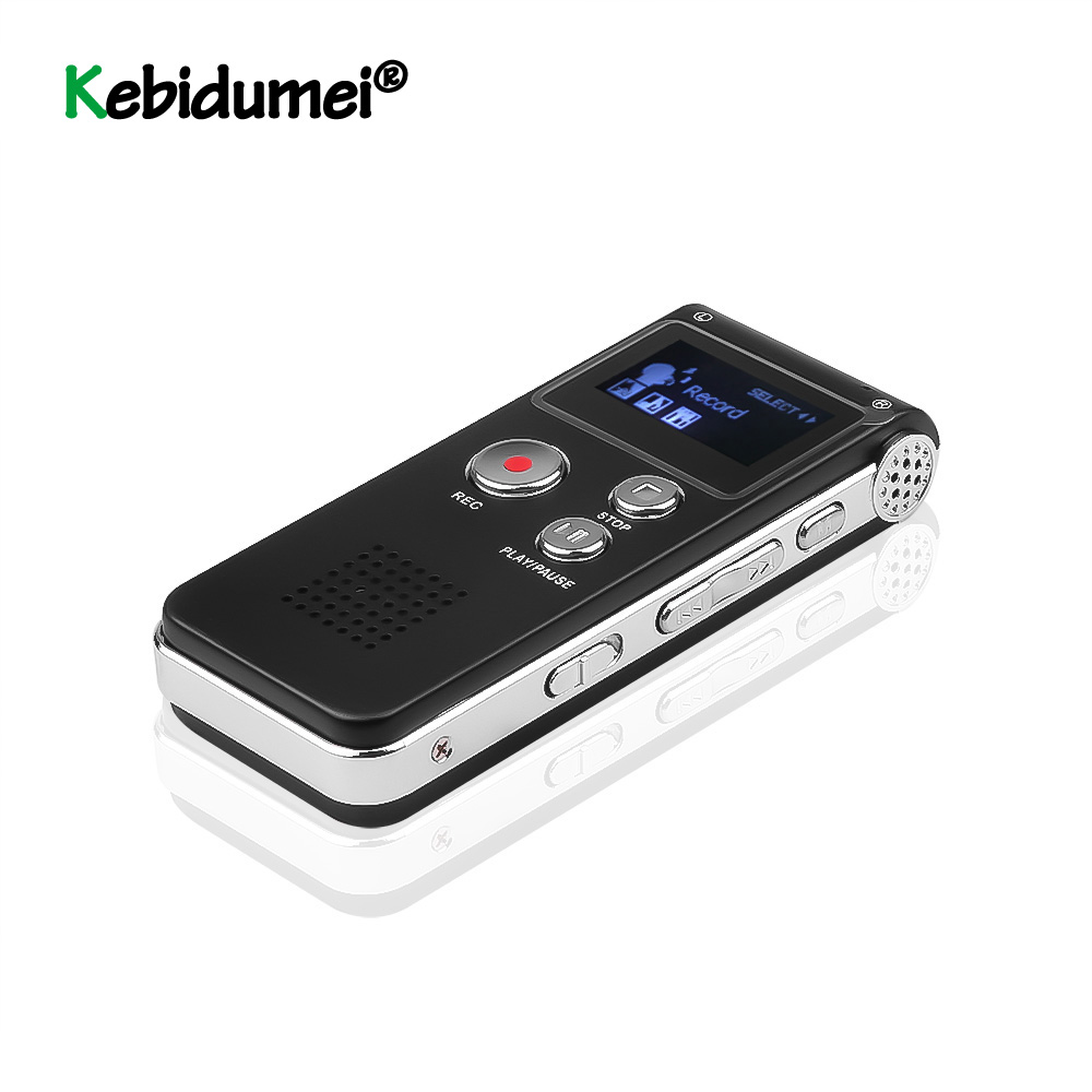 Draagbare Mini USB Flash 8GB Digitale Voice Recorder 3in 1 Schijf Dictafoon 3D Stereo MP3 Speler Grabadora Gravador
