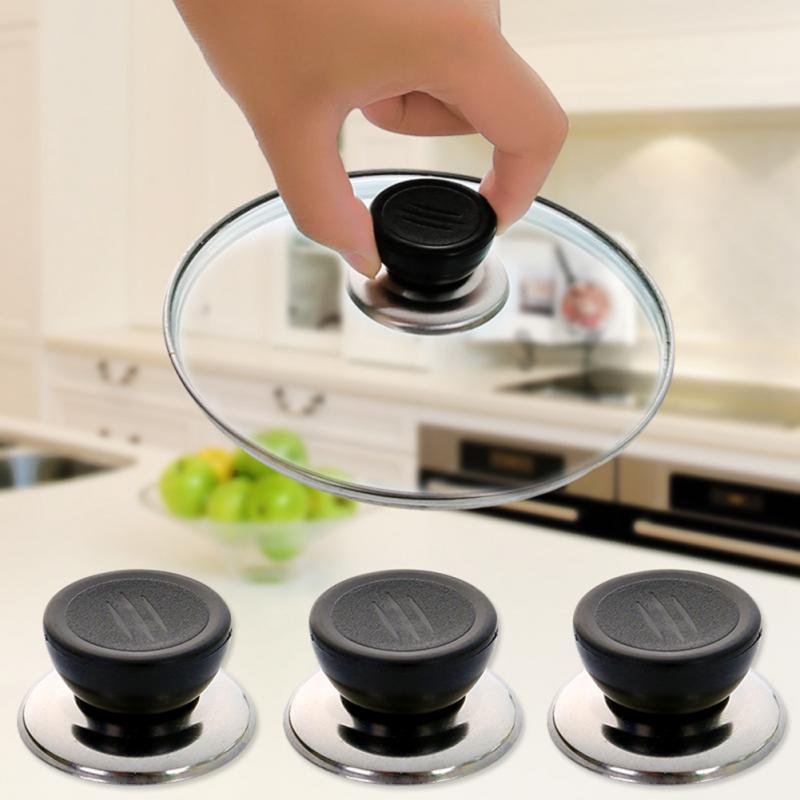 Universele Vervanging Keuken Cookware Pot Pan Deksel Hand Grip Knop Handvat Cover Pan Deksel Handvat Keuken Accessoires