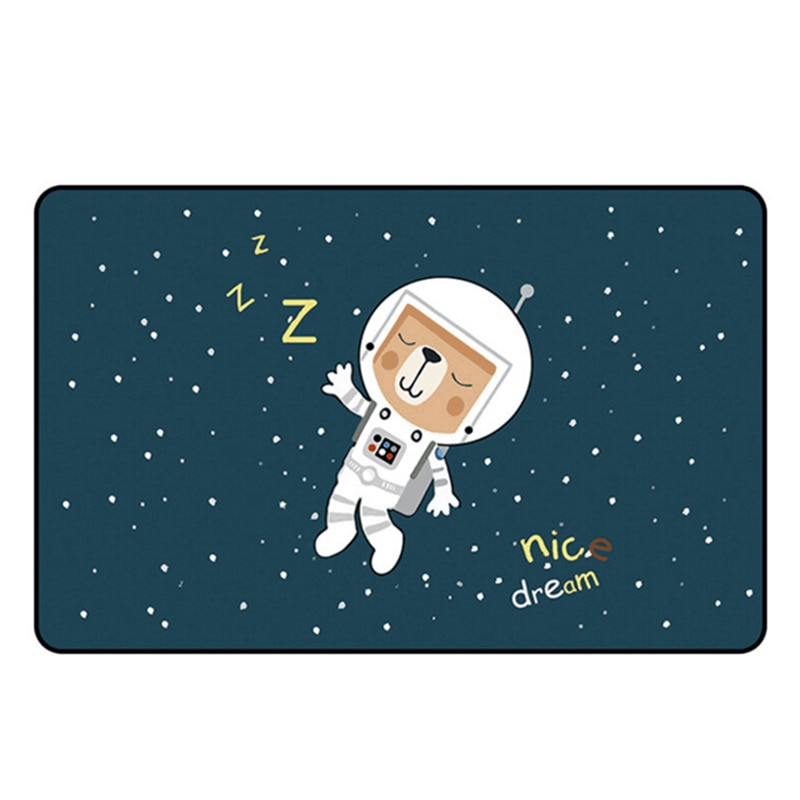 Samochód Cartoon Cute Spaceman magnes boczne osłony przeciwsłoneczne osłona przeciwsłoneczna tylna boczna Auto okno osłona przeciwsłoneczna dla dzieci: Blue3