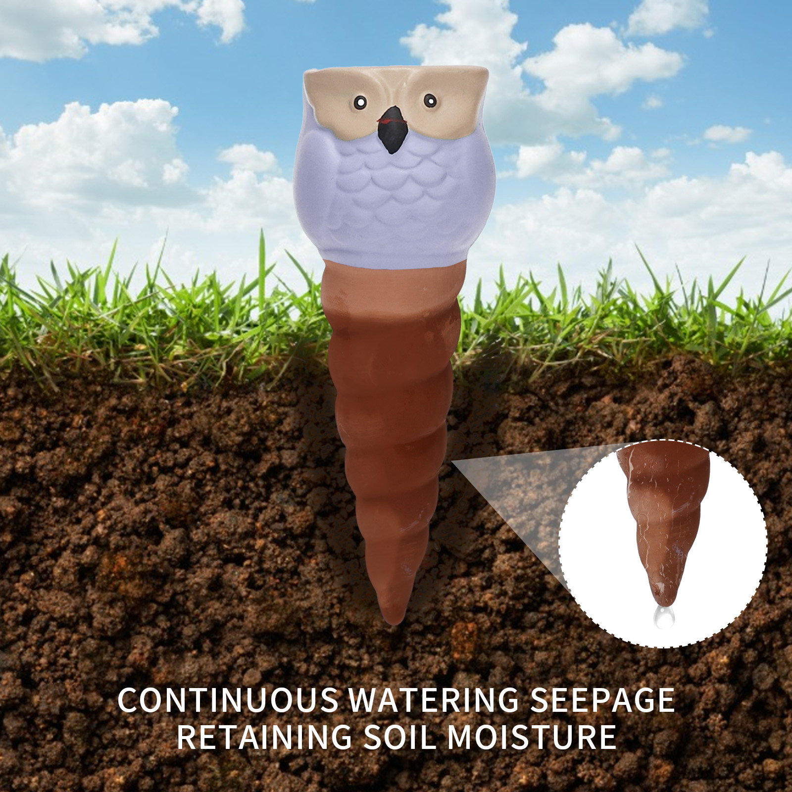 Picchi di irrigazione in terracotta sistema di irrigazione automatica irrigazione a goccia irrigazione automatica dell'acqua argilla gadget automatici per acqua per giardino