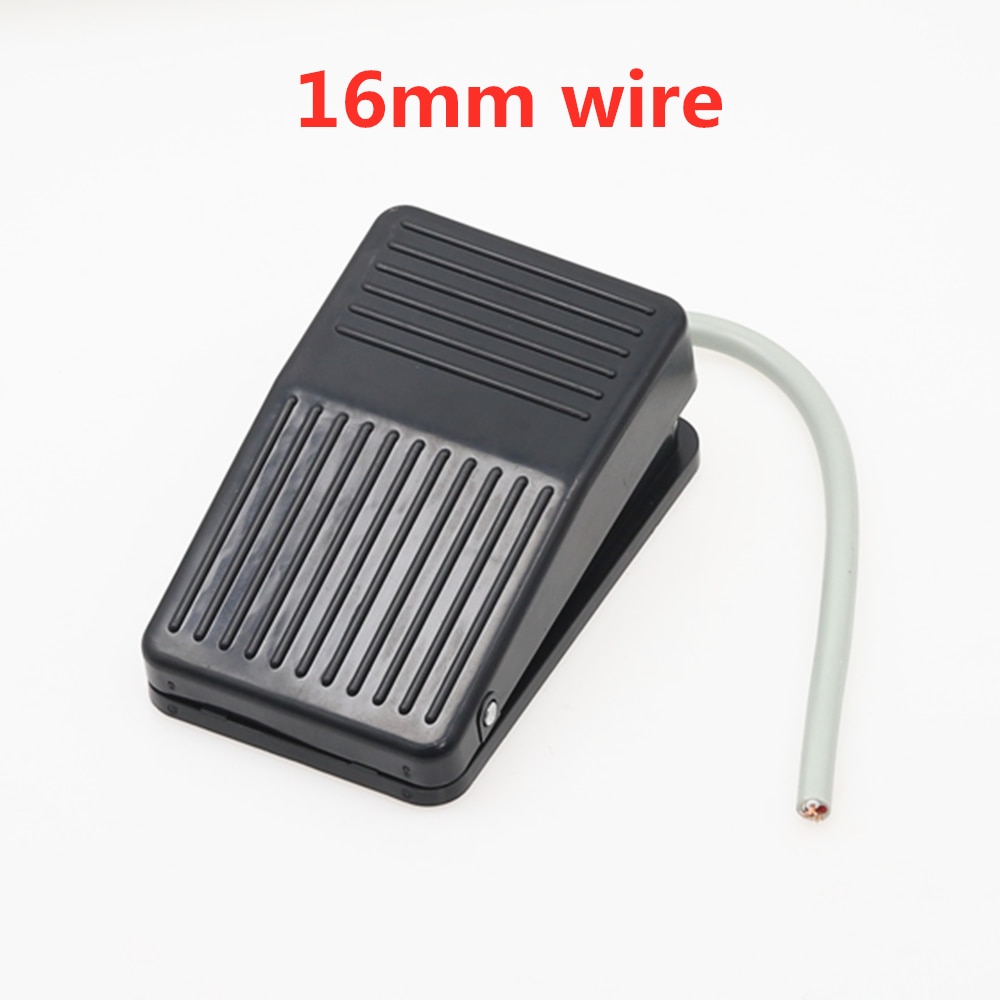 FS-1 Momentary Plastic Anti-skid Foot Switch 10A/250VAC NO+NC Electric Power Foot Pedal Switch