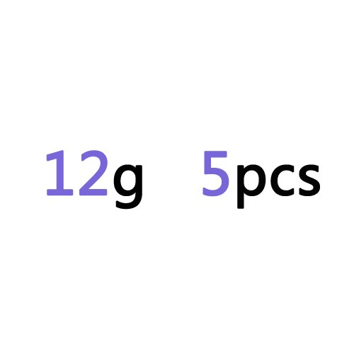 Anzuelo de plomo de 1g-50g, Conector de gancho de cambio rápido, línea de apertura de la boca, peso de plomo, aparejos de pesca de balsa dividida: 12g-5pcs