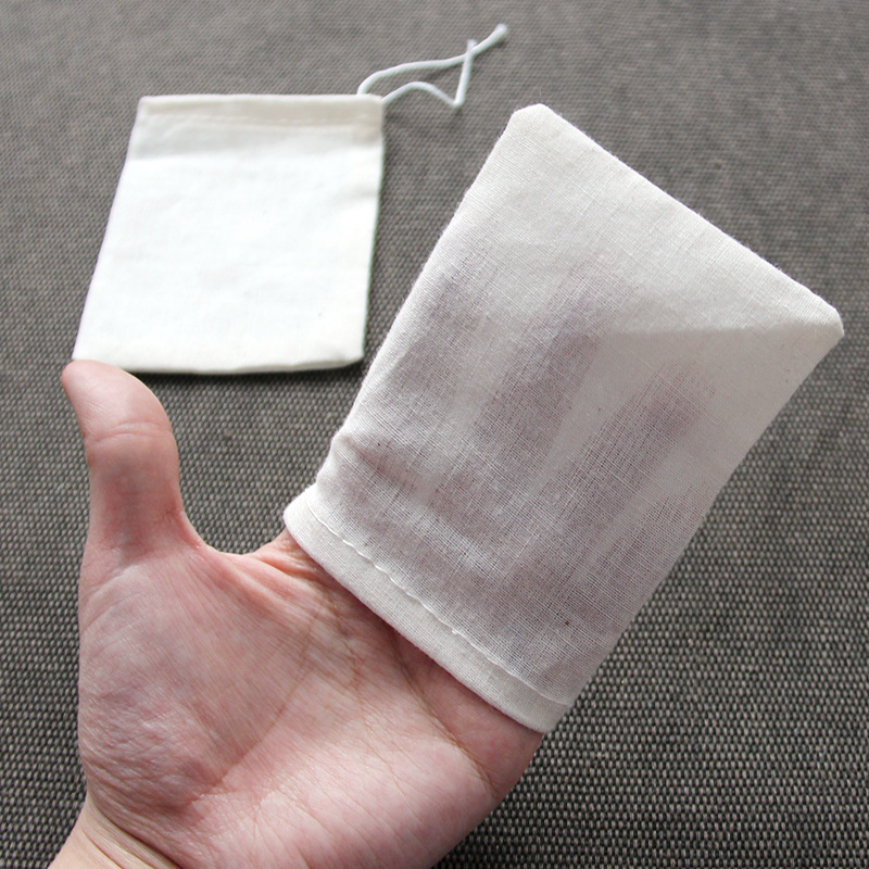 50 Stück 6 x 8/8 x 10/10 x 15 cm leere Baumwoll-Musselin-Beutel mit Kordelzug, Mehrzweck-Mini-Beutel, Aufbewahrungsbeutel, Schmuckpaket