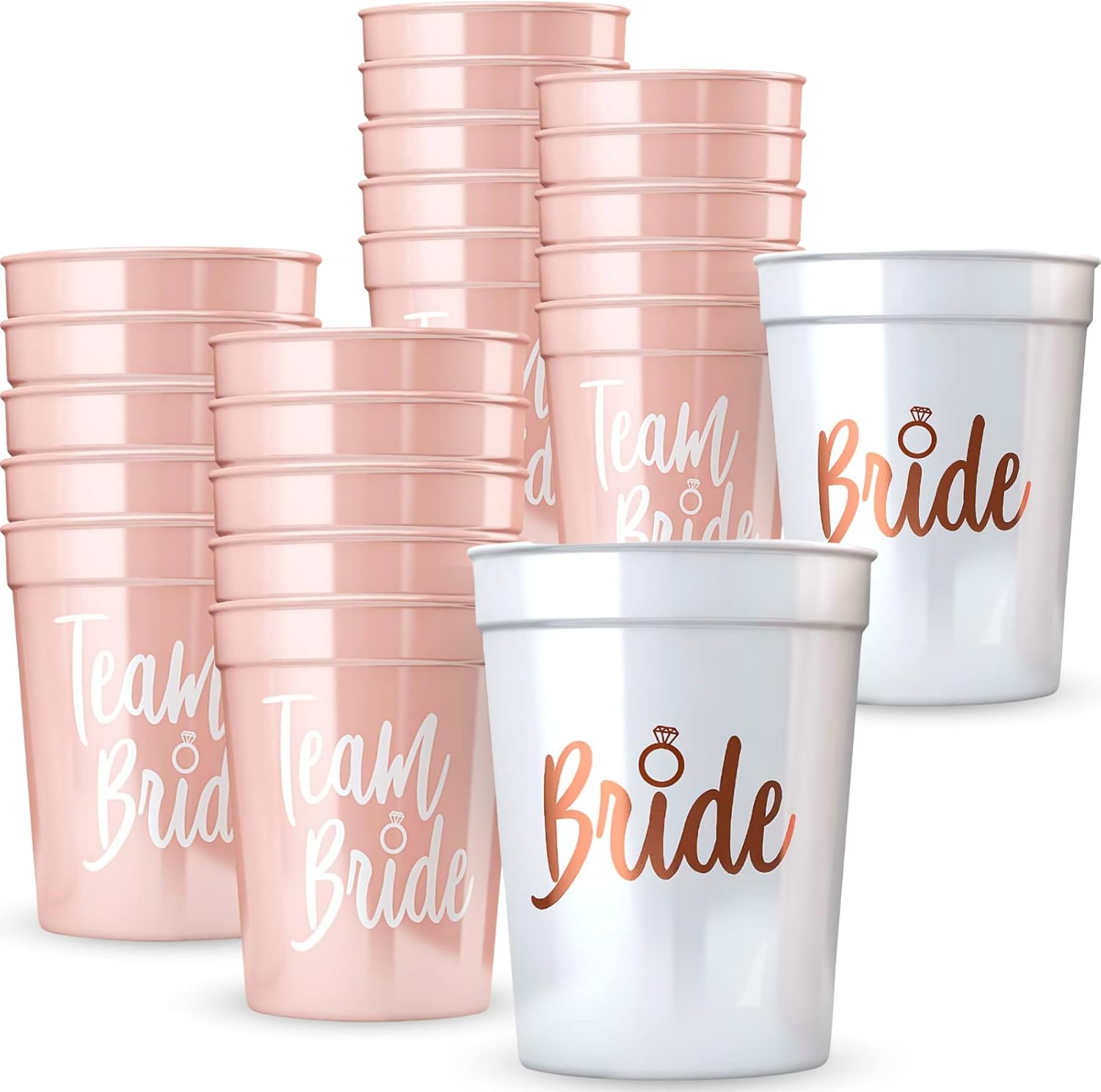 Multi set Bachelorette Party Team Bride Plastic Drinking Cups Bridal Shower Bride to be Hen Party Supplies Wedding Decor