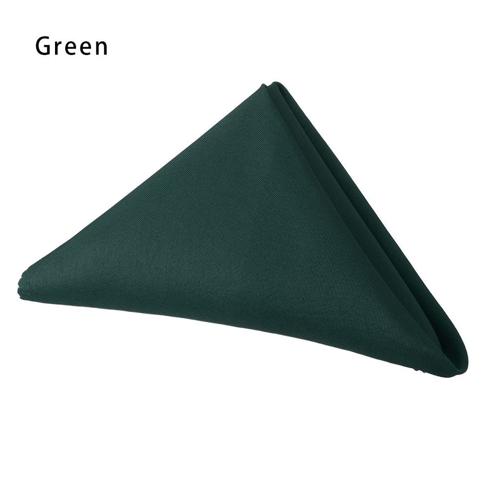 Tovaglioli per la cena rossi solidi: verde