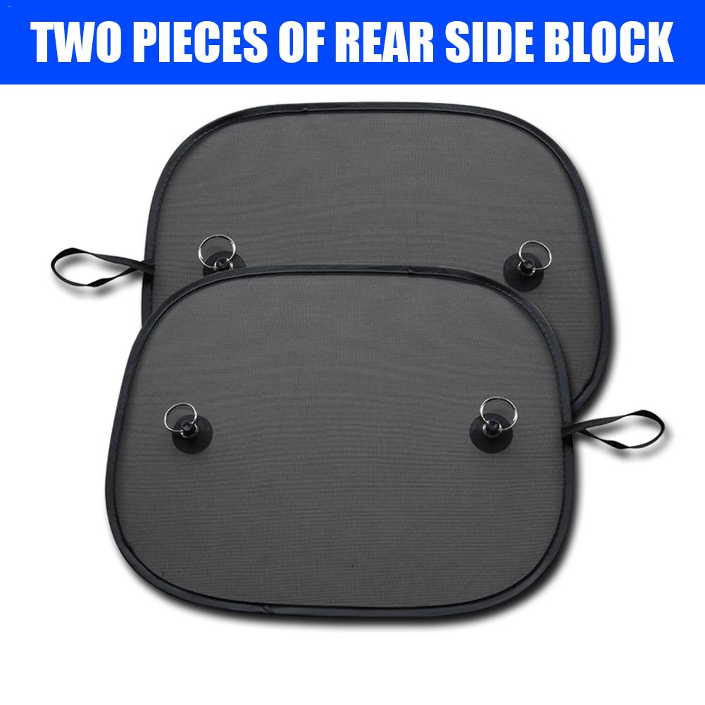 Tampas do carro Cortina de Janela Sombrinha Sombrinha Mesh Auto Pala de Sol Com Ventosa Frente Traseira Lado Cortina Carro Styling