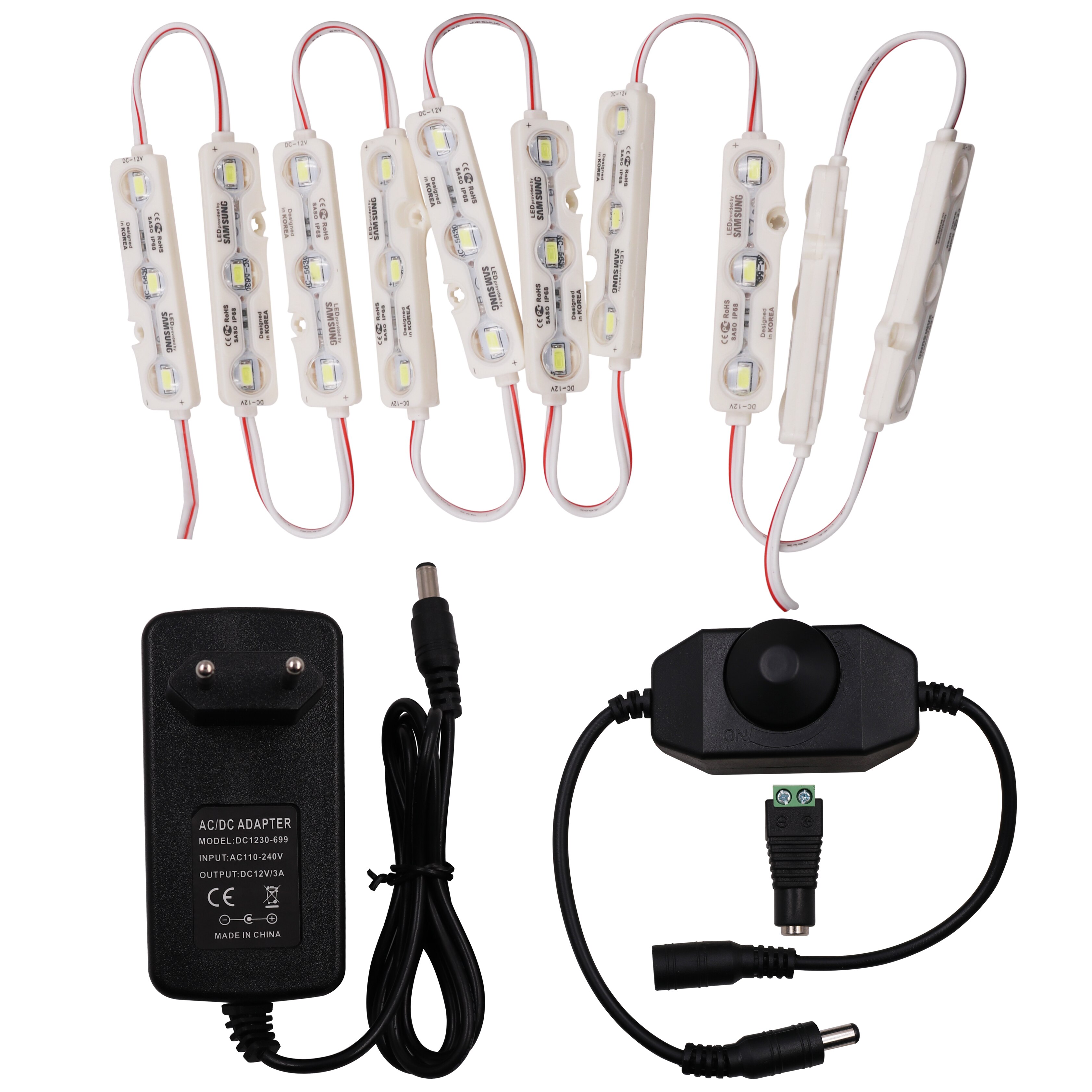 Hollywood Style LED Vanity Mirror Lights Kit Dimmable Bulbs and Power Plug,Lighting Fixture Strip for Makeup Vanity Table