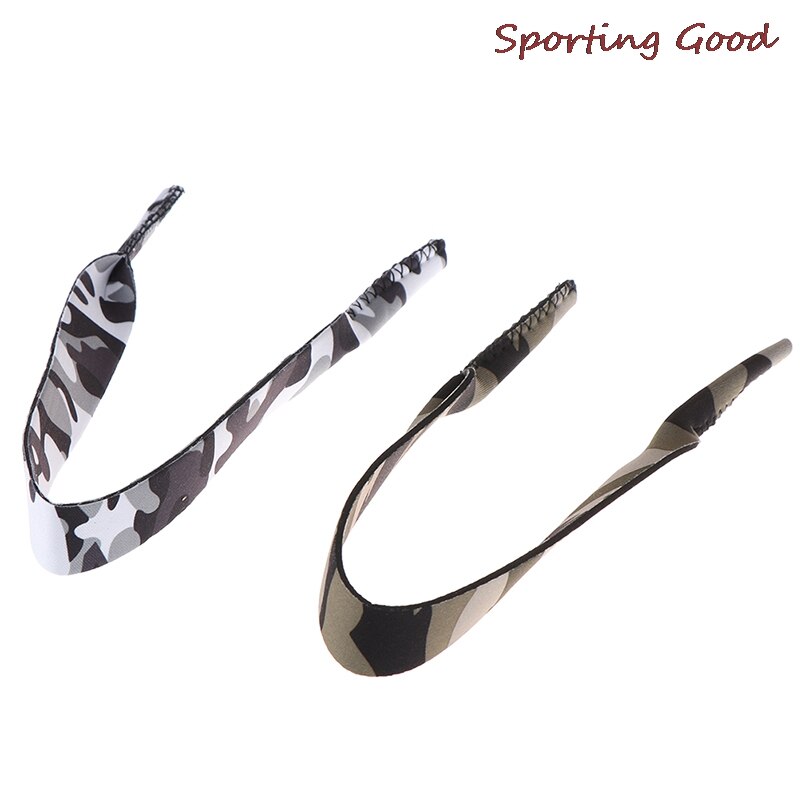 Lanière pour lunettes de soleil, motif camouflage, cordon de cou, sangle pour lunettes de sport, chaîne