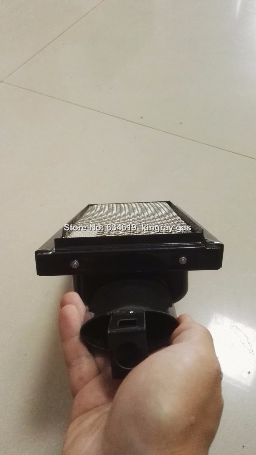 Stainless Steel Net Infrared Gas Burner Enamelled Gas Burner For Bbq Grill / Oven