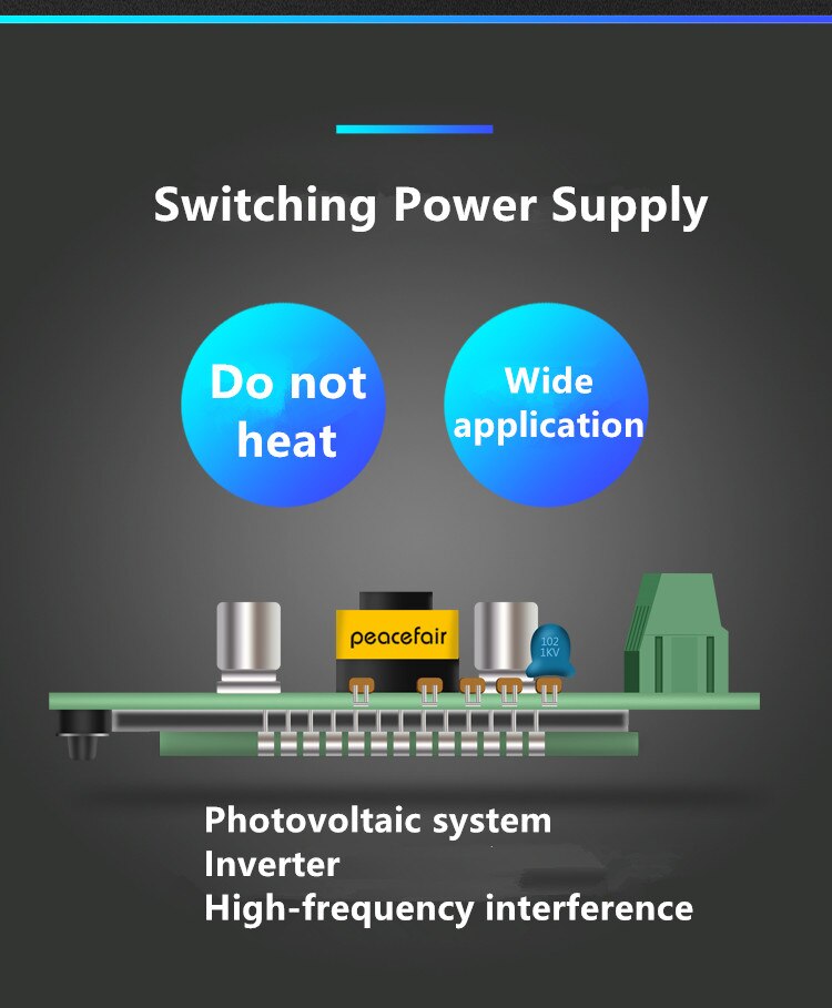 Peacefair AC 6in1 220V 100A Digital Panel Ampermeter Electronic Load Voltage Watt Kwh Power Factor Frequency Meter With Split CT
