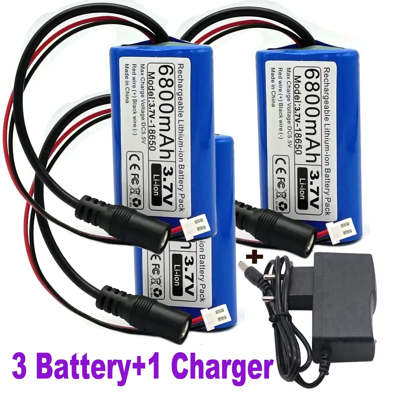 3.7V rechargeable 18650 lithium battery microcontroller LED outdoor light Bluetooth speaker audio backup power supply: Gold