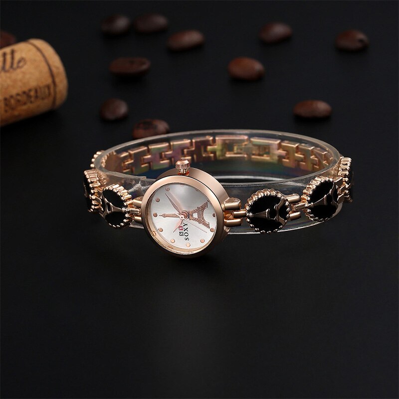 Mode Eiffeltoren quartz Horloge Soxy Horloge Relojes Vrouwen Horloge Dames Horloge Klok relogio feminin
