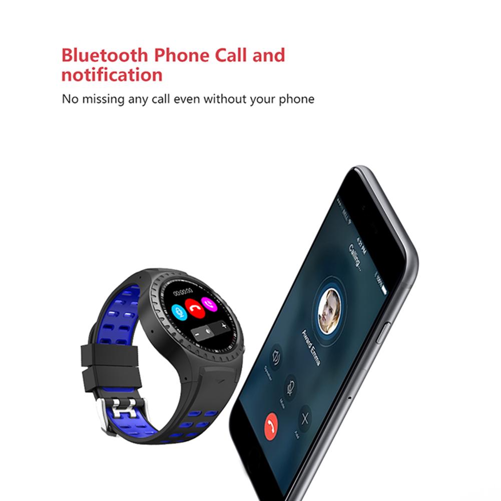 SMA-M1 GPS montre de sport Bluetooth appel téléphone montre multi-sports boussole Altitude Sports de plein air montre de Fitness intelligente
