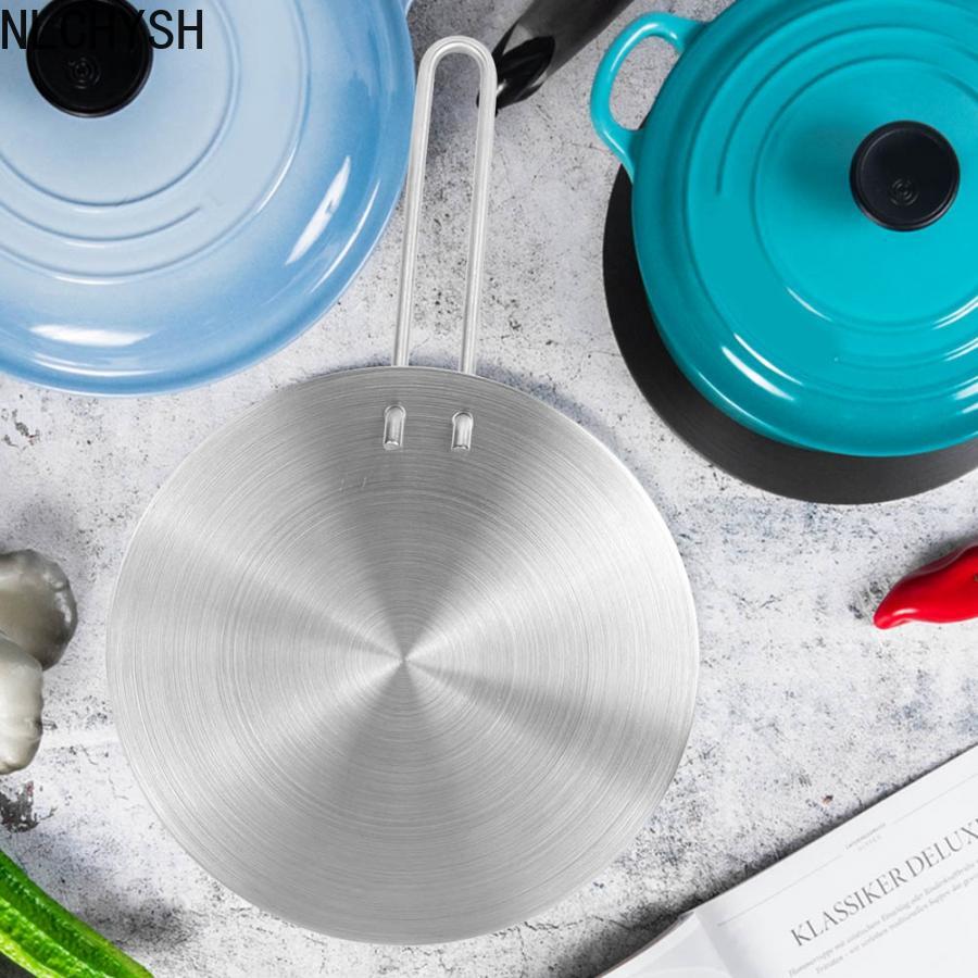 24cm Stainless Steel induction hob converter Cooking Plate Heat Diffuser Converter for Gas Electric Induction Cooker