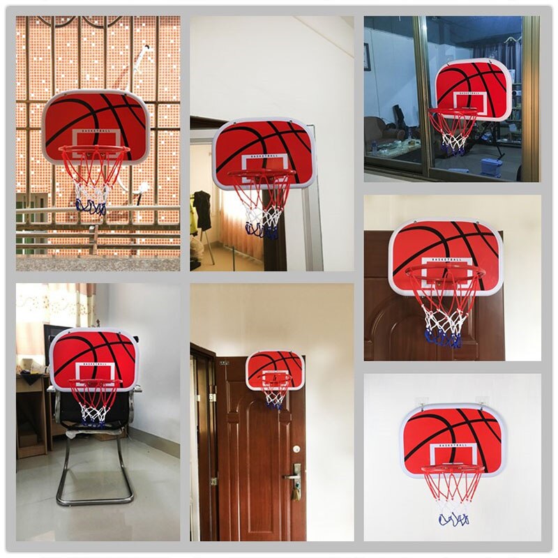 Basketball Indoor Shooting Basket Punch-free Hanging Ball Frame Household Boy Sporting Good Children's Toy