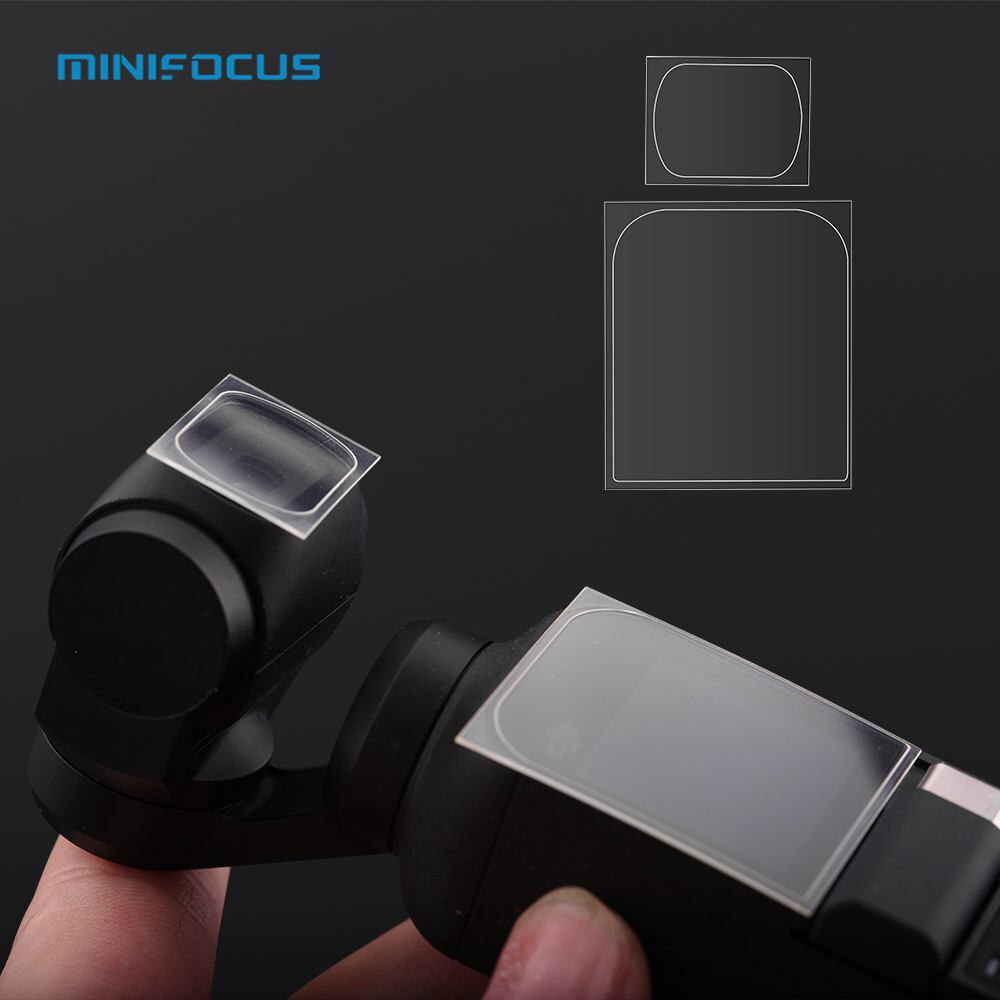 Scherm Lens Protector Film voor DJI Osmo Pocket Verbeterde Gehard Glas Screen Protector Film + Lens Film Accessoires
