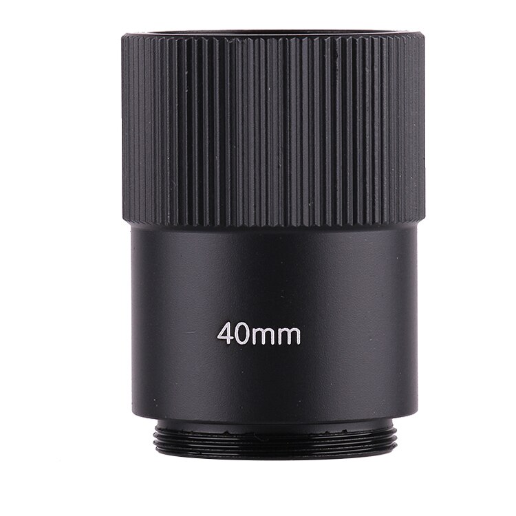 Diameter 25 to 31 Matte Metal C-CS Mount Lens Adapter Converter for Security Camera Macro Ring Industrial Camera Extension Tube: 40mm