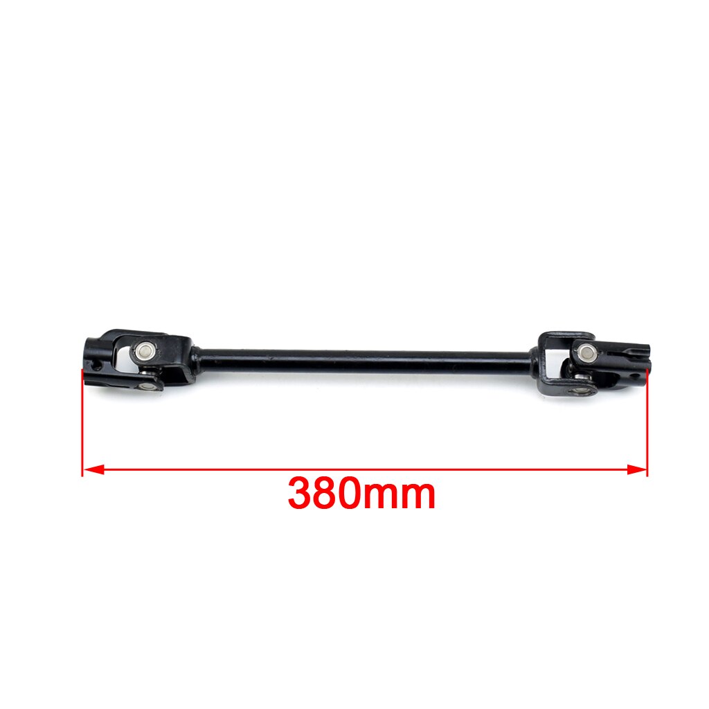 210-480MM 30Teeth Steering Knuckle Go Kart U joints Shaft Rod of China 110CC 150CC Go Golf Cart Four-wheel Buggy UTV Bike Parts: 380MM