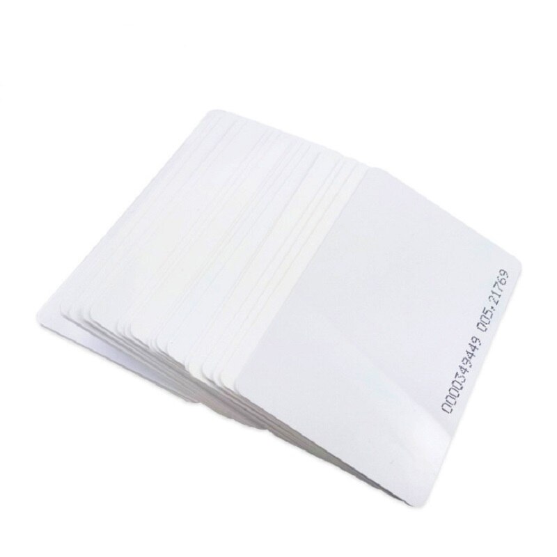 5/10PCS RFID 125KHZ access token 0.85MM close to chip thin card EM/TK4100 tag key attendance induction badge