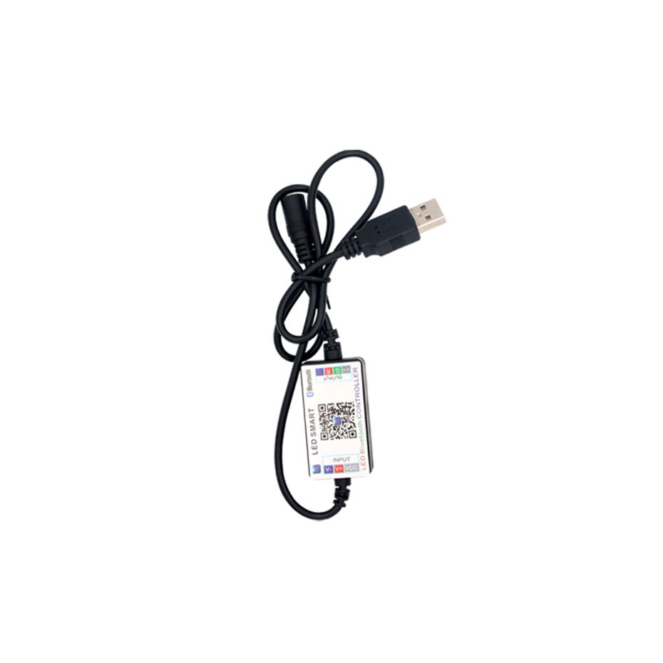 Led-verlichting voor zeeaquarium, rgb-visaquariumlamp voor aquarium, led-verlichting, uitschuifbare beugel , 30cmx led-lamp voor aquarium 60cm marine: Bluetooth-controller
