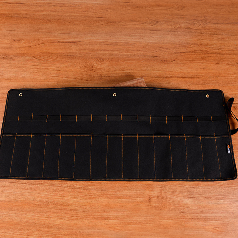 Beitel Draagtas Canvas Pocket Tool Rolhouder Moersleutel Pouch 4 Zakken Organizer Voor Mes Hamers Gutsen Timmerman