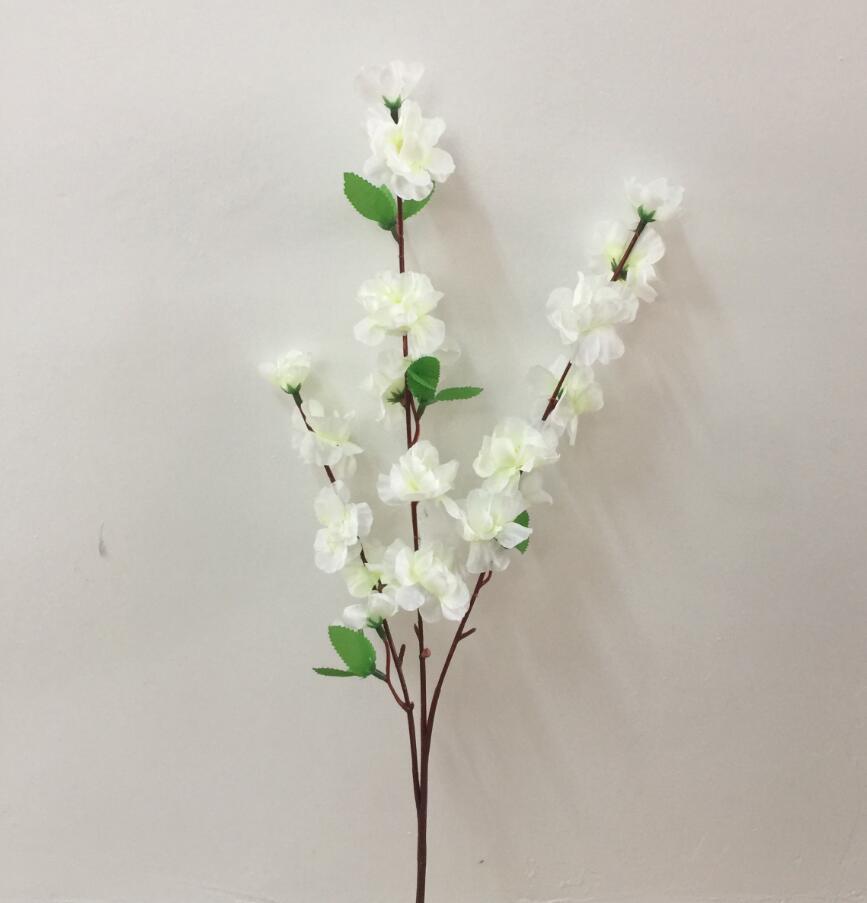 1 stk 65cm gør-det-selv dekorative ferskengren kunstig ferskentræ blomstergren blomst hjemmedekoration bryllup rekvisitter: 2.   65cm