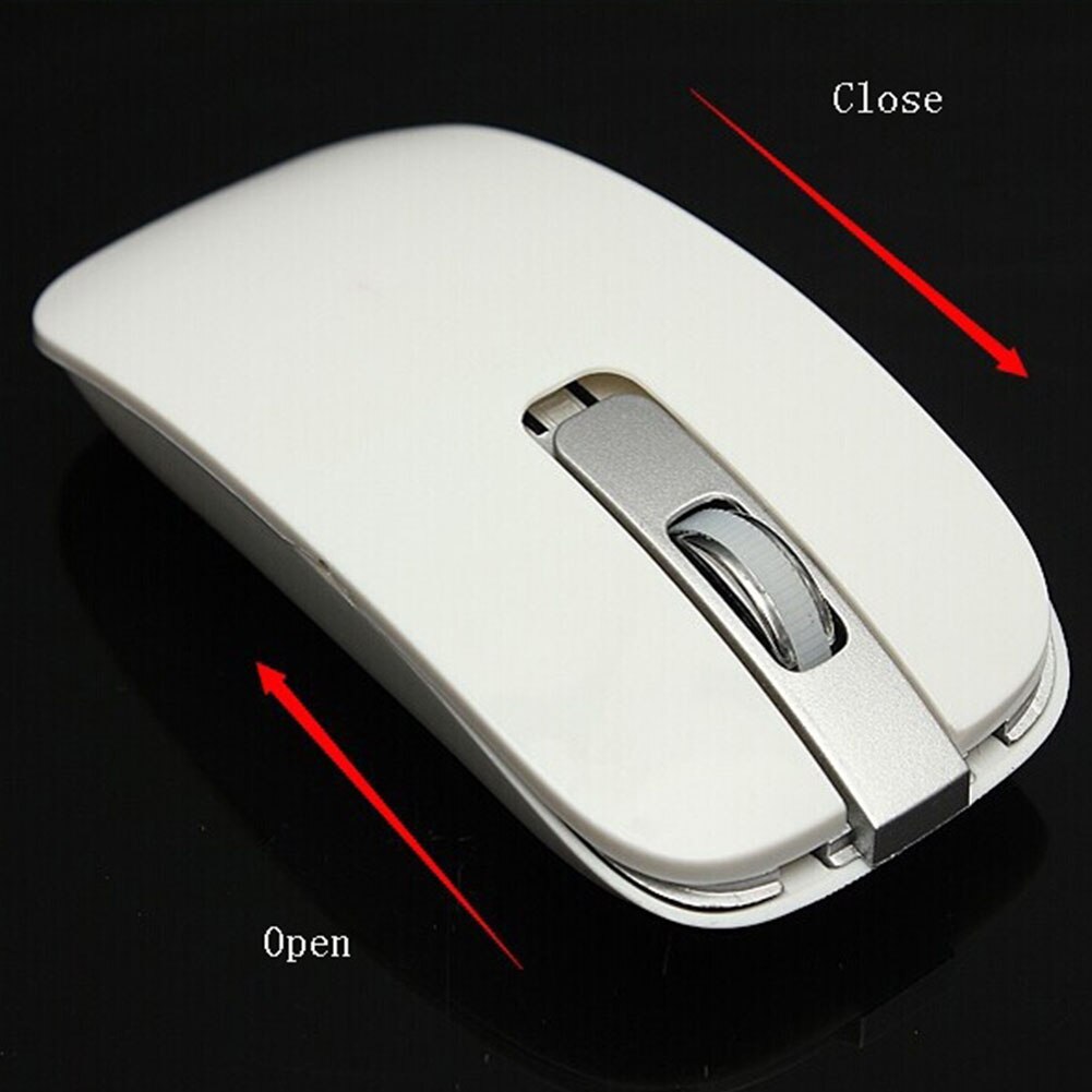 Modern Pure White Ultra Thin 2.4GHz Wireless Keyboard + Keyboard Cover +B Receivcer Mouse Kit for Desktop PC