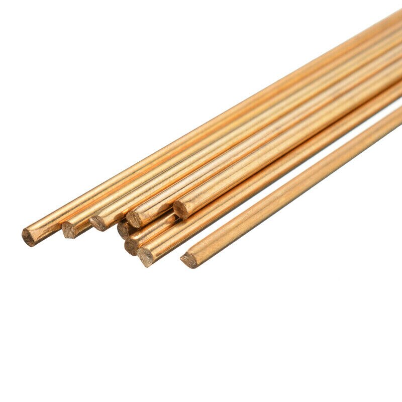 Brass Welding Rods Bronze Welding Wires Sticks Electrode Soldering Rod 2mm*250mm For Welding Brazing Soldering Parts Set Kit