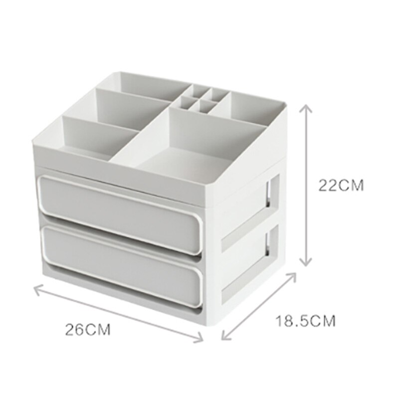 machen-hoch Veranstalter Kosmetik Organizer für Kosmetik Lagerung Schmuck Container Schreibtisch DIY Multi-Schicht Schubladen Lagerung Kasten: D