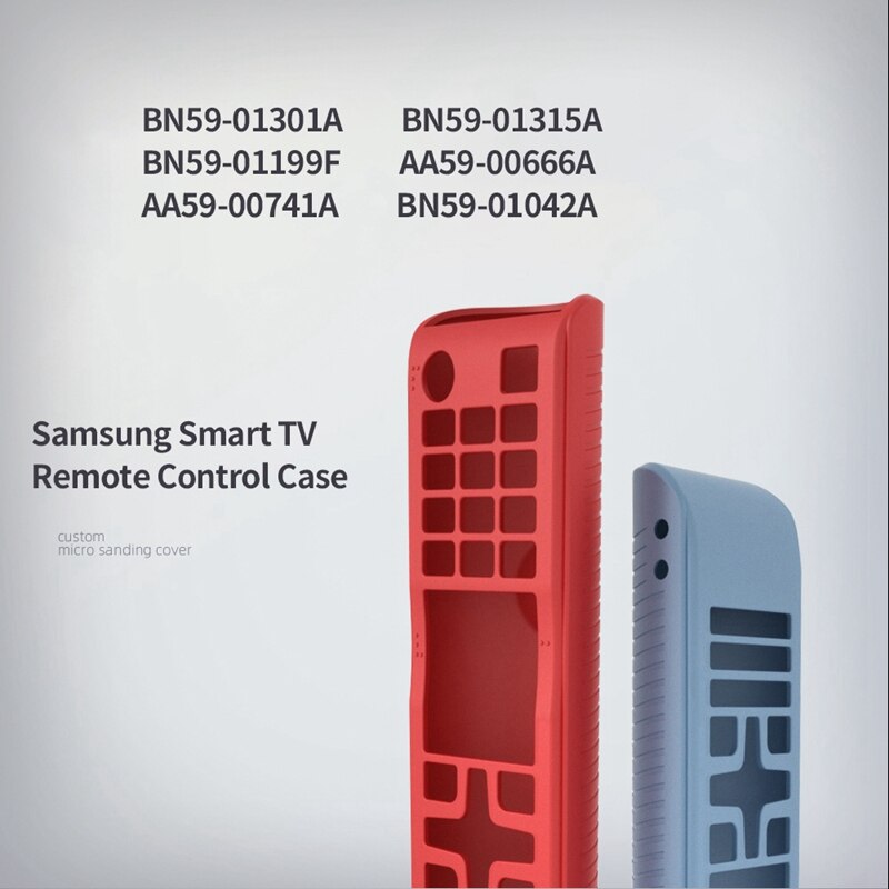 Fjernbetjeningsdæksel til silikone etui til samsung tv  bn59 aa59- serien