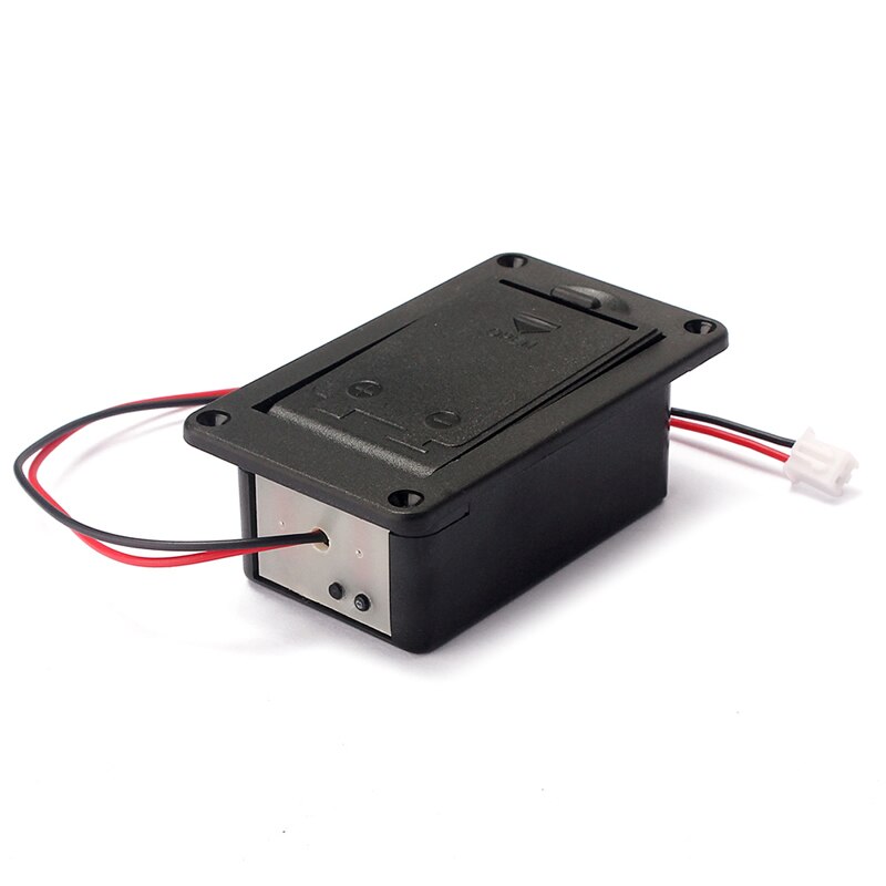 1Pc 9V Batterij Houder Case Box Cover Voor Gitaar Bas Actieve Pickup Connector T84D
