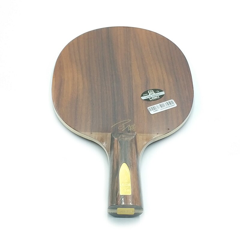 LOKI-Mesa de palo santo con llama negra, hoja de tenis de 5 capas, hoja de Ping Pong, raqueta de tenis de mesa de rendimiento