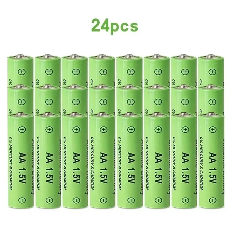 AA Battery 9800 MAh Rechargeable Battery NI-MH 1.5 V AA Battery Suitable for Clocks Mice Computers Toys: Red