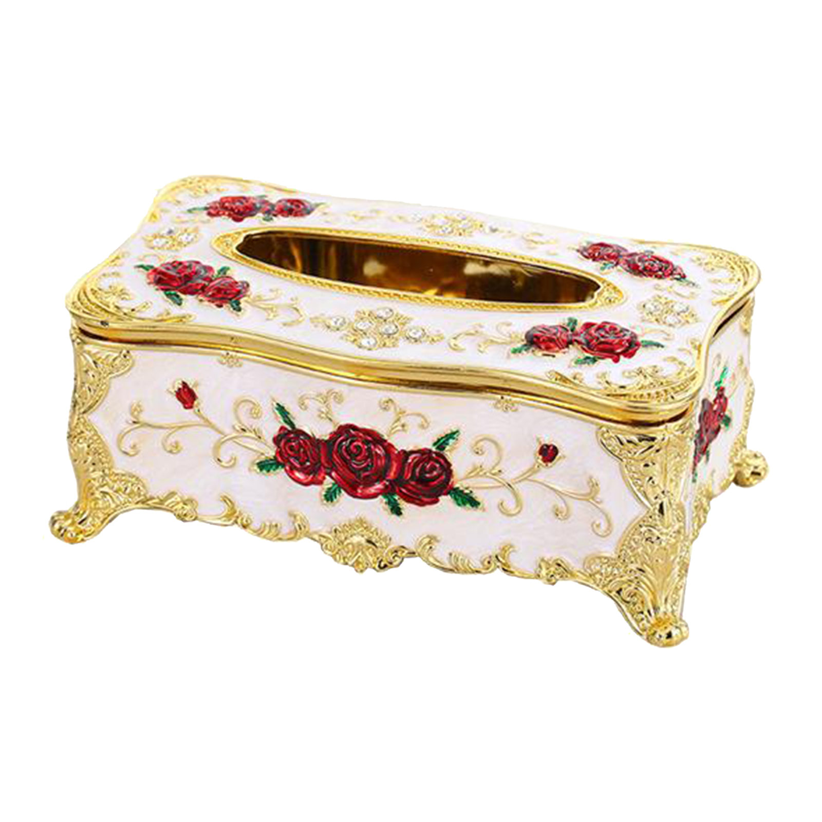 Retro chic oppbevaringsveske papir serviettholder dispenser etui organisator pumpe papir etui ansiktsservietter oppbevaringsbil