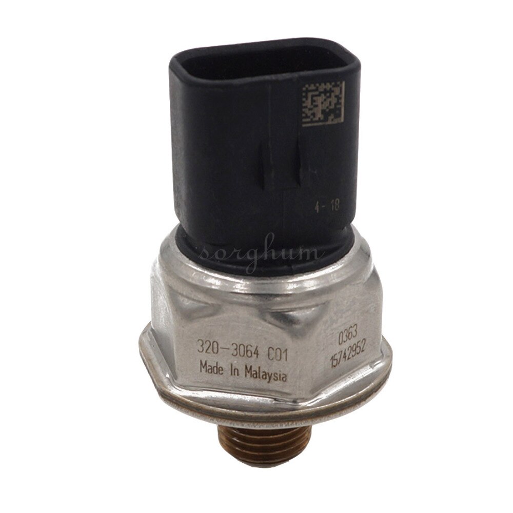 4PCS Fuel Pressure Sensor For Caterpillar Sensata 320-3064 C01 5PP4-18 ,320-3064,3203064,320-3064 C01,15742952