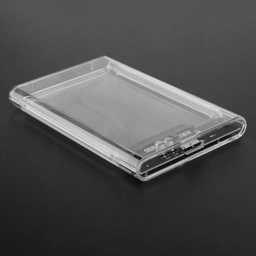 USB 3 0 SATA 2 5" External Hard Drive Disk HDD SSD Enclosure Case Box Caddy RH