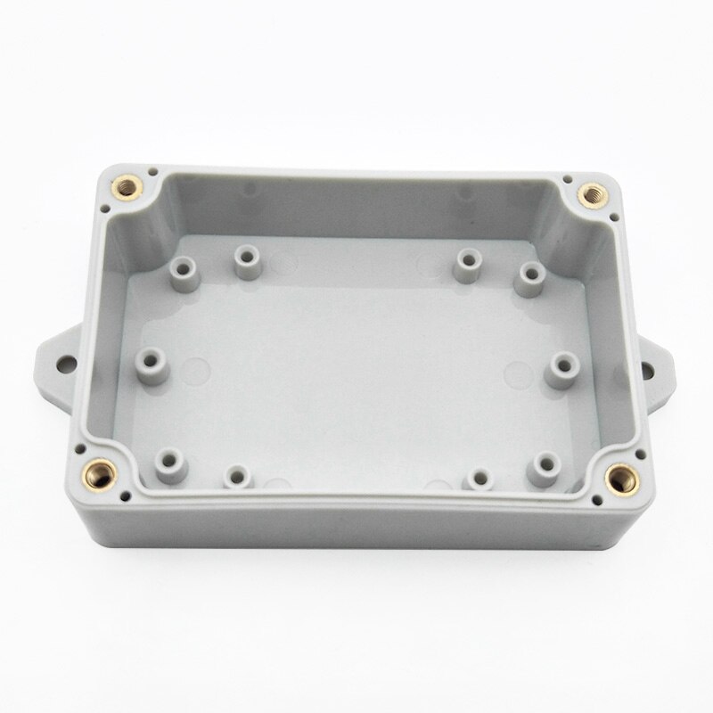 100mm x 68mm x 40mm Clear Cover Sealed DIY IP65 ABS Plastic Wire Box Waterproof Electric Junction Box with Fixed Mount Holes